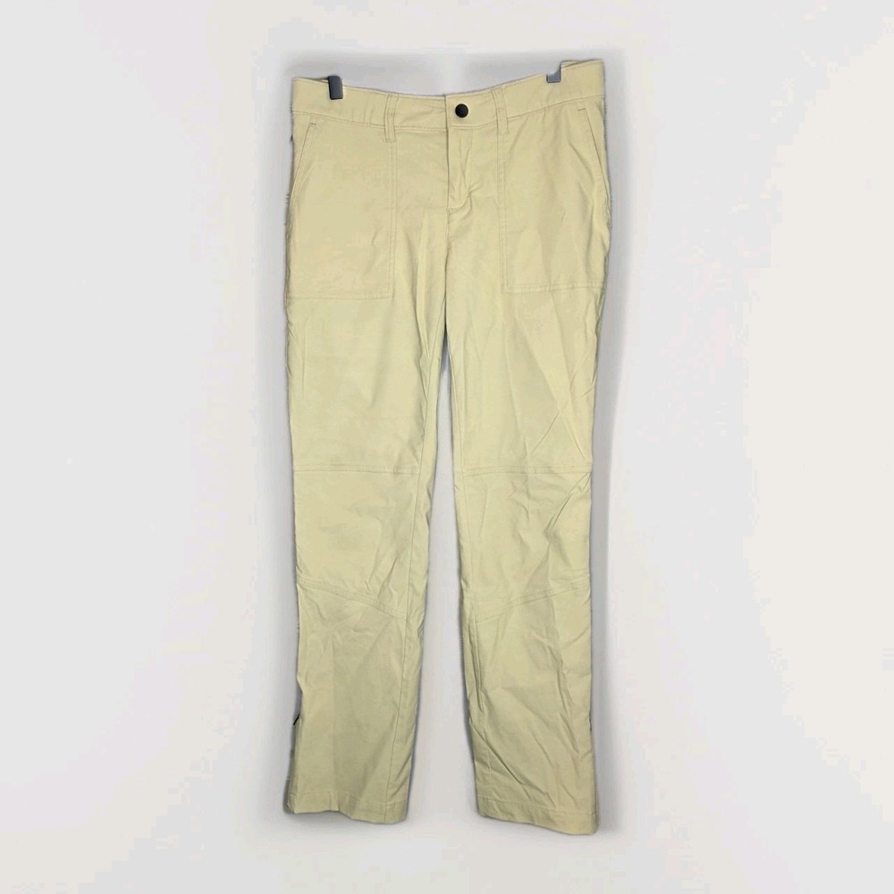 STIO Coburn Pants Wmn Sz 8 Stretch Hiking Climbing Outdoor Yellow Green Gorpcore
